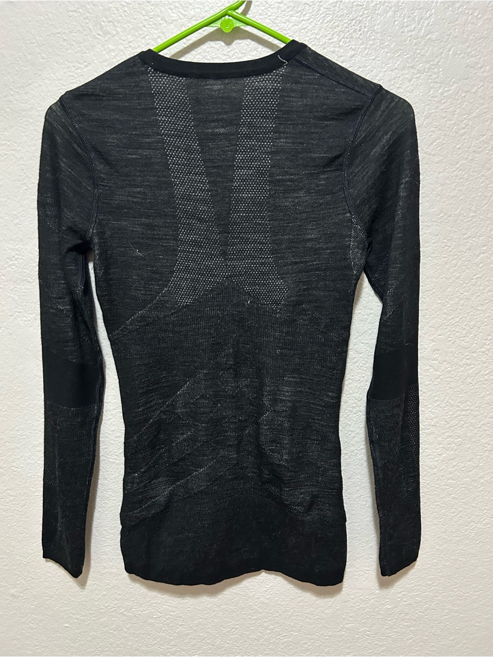 Smartwool Intraknit Thermal Merino Base Layer Crew Women’s Small Black Gray - Picture 3 of 6